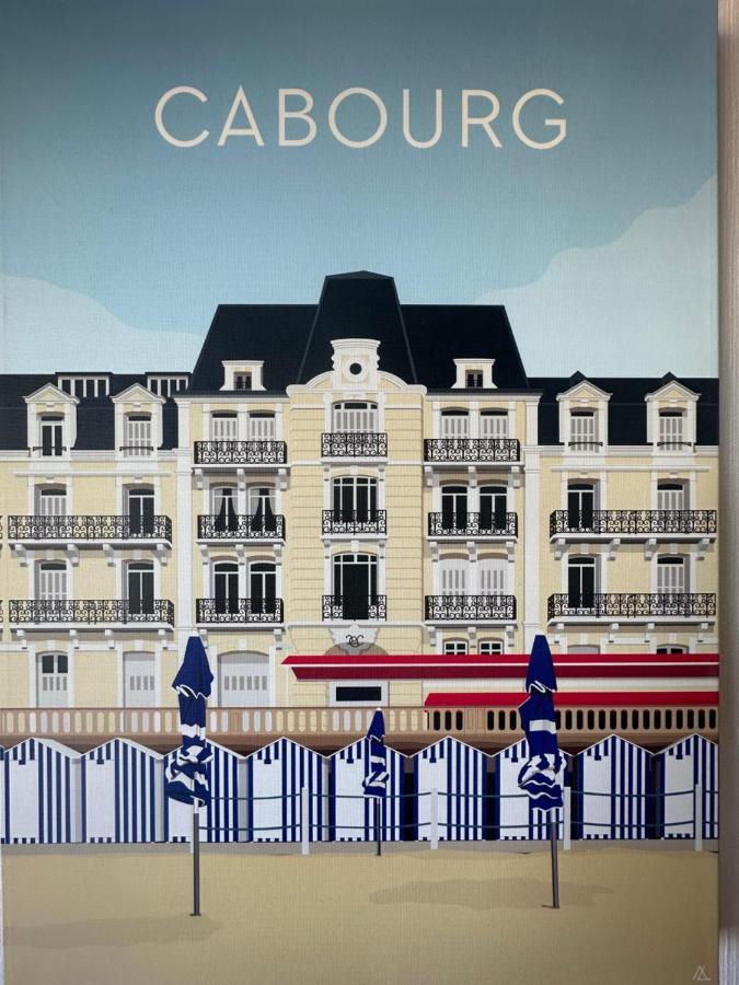 Studio Les Marines - Belle Vue Mer Cabourg Bagian luar foto