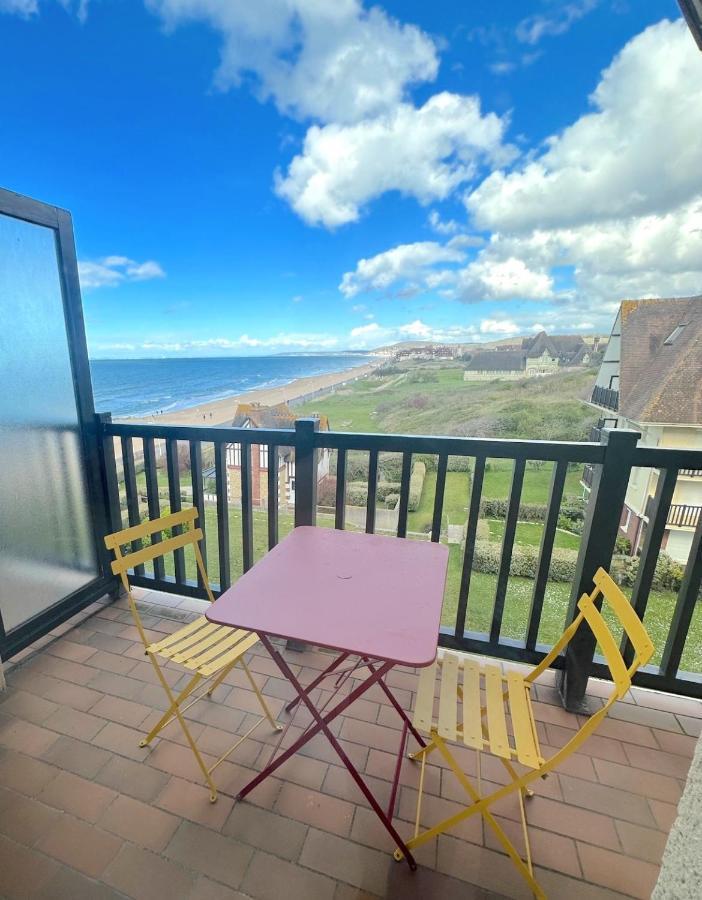 Studio Les Marines - Belle Vue Mer Cabourg Bagian luar foto