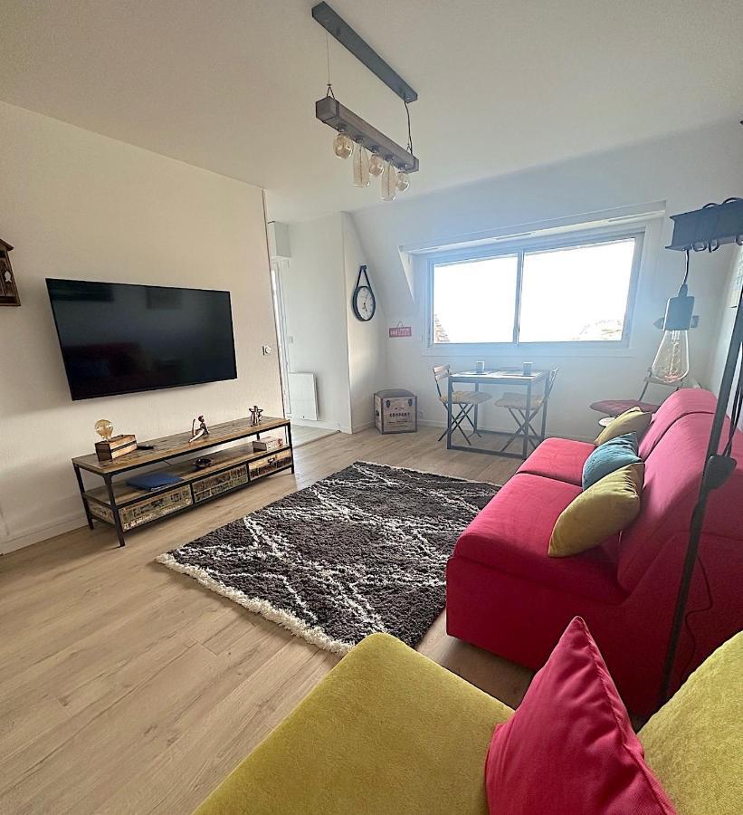 Studio Les Marines - Belle Vue Mer Cabourg Bagian luar foto